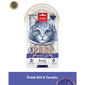 Wanpy Urinary Care Ördek Tavuklu 5x14 gr Kedi Ödülü