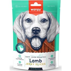 Wanpy Yumuşak Kuzu Eti Dilimleri 100 gr Köpek Ödülü