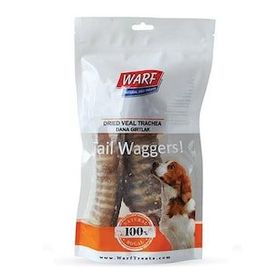 Warf 3'lü Naturel Kurutulmuş Dana Gırtlak Köpek Ödülü