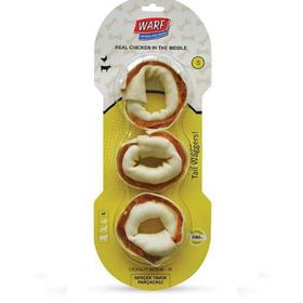 Warf Tavuklu Simit 8 cm 3'lü Köpek Kemik Ödülü