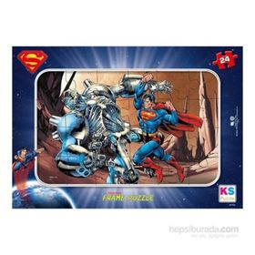 Warner Bros Superman- Frame Puzzle (Yapboz) 24
