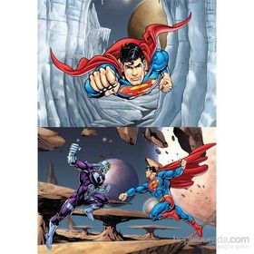 Warner Bros Superman- Puzzle - (Yapboz) 2'si 1 arada