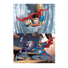 Warner Bros Superman- Puzzle - (Yapboz) 2'si 1 arada