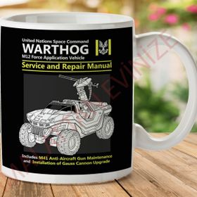 Warthog Aracı Hizmet ve Onarım El Kitabı Baskılı Kupa