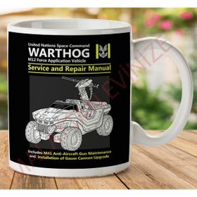 Warthog Aracı Hizmet ve Onarım El Kitabı Baskılı Kupa