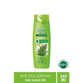 Wash & Go Bitki Özlü 360 ml Şampuan