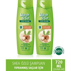Wash & Go Shea Özlü 2x360 ml Şampuan