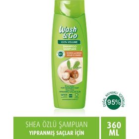 Wash & Go Shea Özlü 360 ml Şampuan