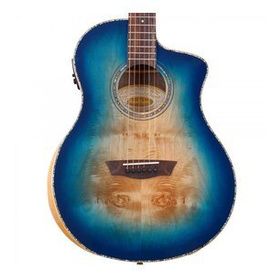 Washburn BTA-BLUBCE Bella Tono Vite Alure Burl Elektro Akustik Gitar