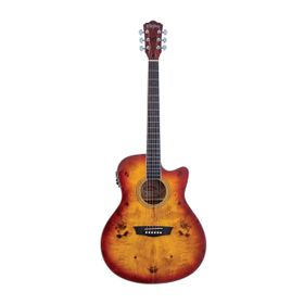 Washburn Deep Forest Burl Ace Amber Fade Elektro Akustik Gitar