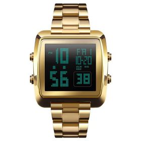 Watch Of Royal Digital Led Gold Unisex Kol Saati
