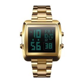 Watch Of Royal Digital Led Gold Unisex Kol Saati