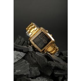 Watch Of Royal Digital Led Gold Unisex Kol Saati