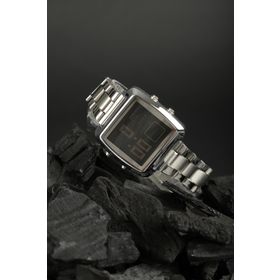 Watch Of Royal Digital Led Silver Unisex Kol Saati