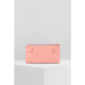 Watch Of Royal Dual Pocket Pembe Unisex Telefon Cüzdanı