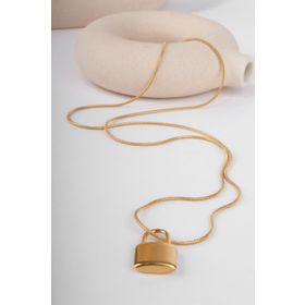 WATCHOFROYAL Focle Gold Çelik Kolye