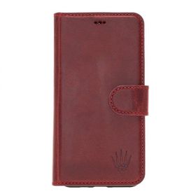 WATCHOFROYAL Magic Wallet iPhone 11 Pro Bordo Cep Telefonu Kılıfı