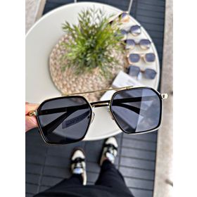 WATCHOFROYAL RE0039W Gold Siyah Unisex Güneş Gözüğü