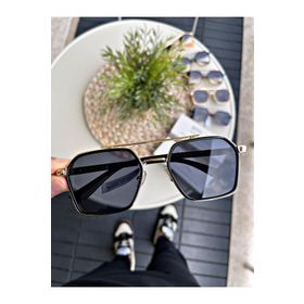 WATCHOFROYAL RE0039W Gold Siyah Unisex Güneş Gözüğü