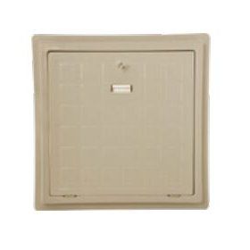 Water Fun Housing Cover Cam Takviyeli Polyester Açık Kahve 45x45 cm İç 58x58 cm Dış Makine Dairesi Kapağı