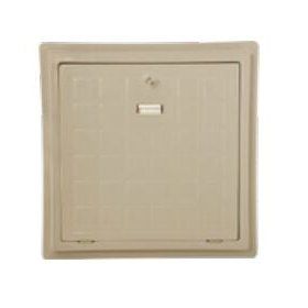 Water Fun Housing Cover Cam Takviyeli Polyester Açık Kahve 65x65 cm İç 90x90 cm Dış Makine Dairesi Kapağı