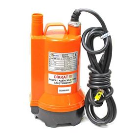Water Sound 12 Volt Dc Drenaj 7 m Yükseklik 7.5 m3/h Dalgıç Pompa
