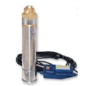 Water Sound 4 SKM 100 1 HP 4 inç Sürtme Fanlı Temiz Su Paket Dalgıç Pompa