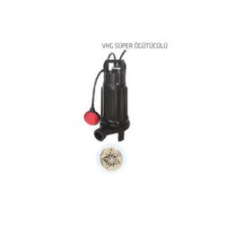 Water Sound VHG100 32MF 1 Hp Döküm Gövdeli Süper Öğütücülü Atık Su Pompası
