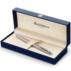 Waterman Hemisphere Mavi Çelik Krom Tasarımlı Tükenmez Kalem