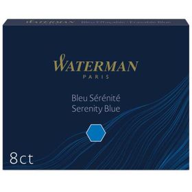 Waterman S0110860 Kartuşu 8'li Mavi Dolma Kalem