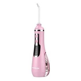 Waterpulse Pembe Water Flosser V500 Kablosuz Taşınabilir Ağız Duş Bakım Seti