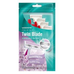 Watsons 2 Bıçaklı 6 Adet Kullan At Kadın Tıraş Bıçağı