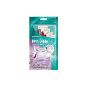 Watsons 2 Bıçaklı 6 Adet Kullan At Kadın Tıraş Bıçağı