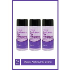 Watsons 3x150 ml Asetonsuz Oje Çıkarıcı