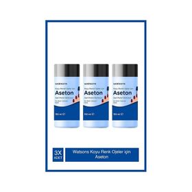 Watsons 3x150 ml Koyu Renk Ojeler için Aseton