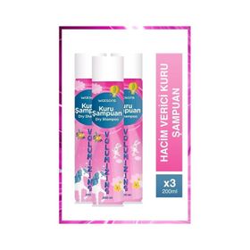 Watsons 3x200 ml Hacim Verici Kuru Şampuan