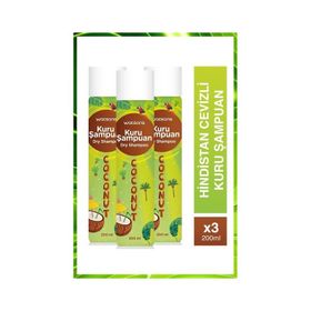 Watsons 3x200 ml Hindistan Cevizi Aromalı Kuru Şampuan