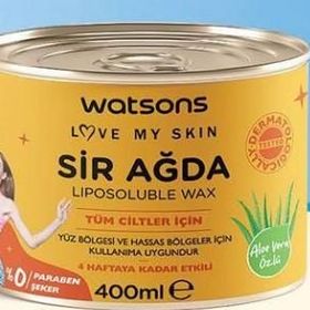 Watsons 400 ml Aloe Vera Özlü Teneke Sir Ağda