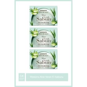 Watsons Aloe Veralı 3x100 gr El Sabunu