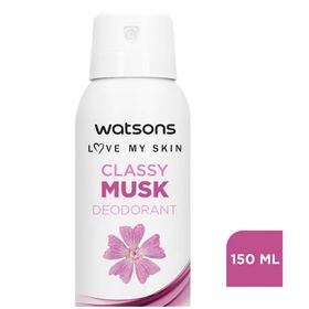 Watsons Classy Musk 50 ml Sprey Deodorant