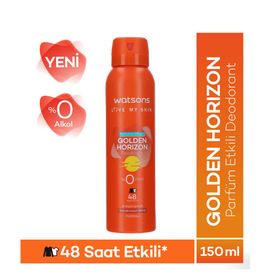 Watsons Golden Horizon Pudralı 150 ml Deodorant Sprey