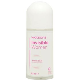 Watsons İnvisible 50 ml Kadın Roll-On