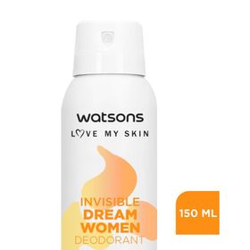 Watsons Invisible Dream 150 ml Sprey Deodorant