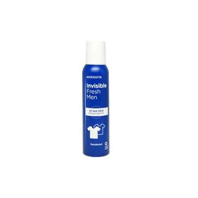 Watsons Invisible Fresh 150 ml Men Deo Sprey