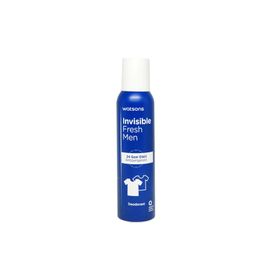 Watsons Invisible Fresh 150 ml Men Deo Sprey