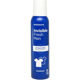 Watsons Invisible Fresh 150 ml Sprey Deodorant