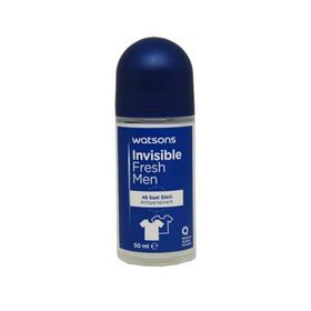Watsons Invisible Fresh Men 50 ml Roll On