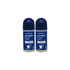 Watsons Invisible Fresh Men 50 ml Roll On