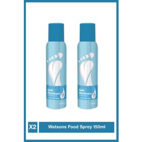 Watsons Lavanta Kokulu 2x150 ml Ayak Deodorantı
