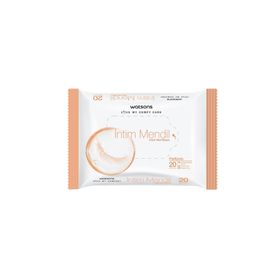Watsons Parfümlü 20 Adet Intim Temizleme Mendili